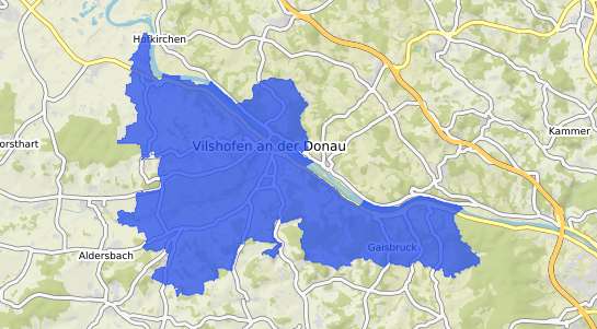 Bodenrichtwertkarte Vilshofen an der Donau